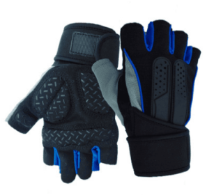 Unisex Tactical Weight Lifting Gym Gloves (Option: Blue-XL)