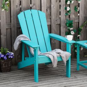 Adirondack Chair (Option: Turquoise-870x530x155 mm)